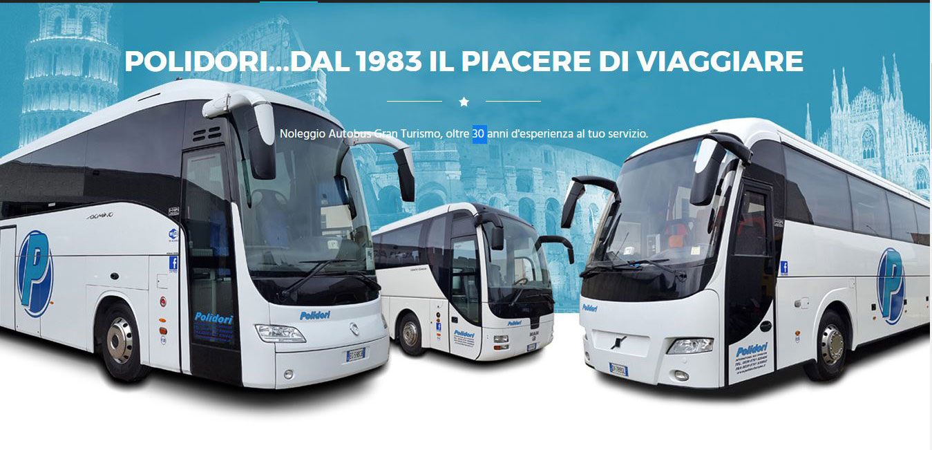 NOLEGGIO AUTOBUS GRAN TURISMO POLIDORI SRL